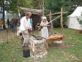 The Feast of the Hunters Moon is held in West lafayette Indiana every fall. While it has grown over the years they have tried to maintain the authenticity of the period. Trappers, pipers, bagpipes and drummers!